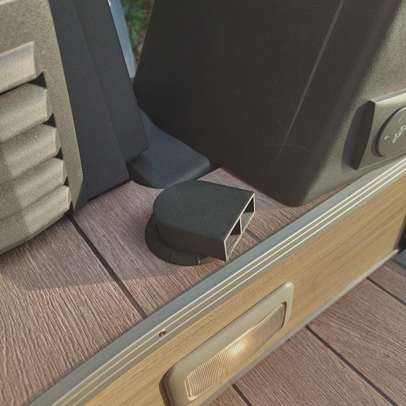 Warm Air Deflector for Truma Heater – Improved Heat Distribution in Camper